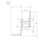 Алюминиевый профиль Arlight ARH-СEIL-S14-SHADOW-2000 BLACK 047183