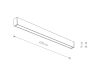 Уличный потолочный светильник Nowodvorski Outline Led M Black 11361