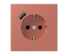 Розетка 2K+З USB Typ A Jung LC1520-18A236