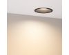 Встраиваемый светильник Arlight MS-BREEZE-BUILT-R104-12W Warm3000 (BK, 85 deg, 230V) (IP20 Металл) 036621(1)