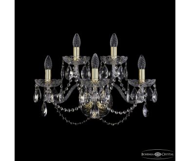 Купить Бра Bohemia Ivele Crystal 1402B/3+2/195/XL G Бра Bohemia Ivele Crystal 1402B/3+2/195/XL G