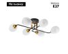 Потолочная люстра Arte Lamp Andrea A8141PL-6BK