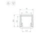 Алюминиевый профиль Arlight SL-MINI-10-2000 BLACK 049018