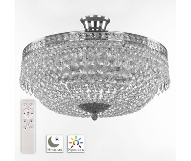 Купить Потолочная люстра Bohemia Ivele Crystal 19011/45IV/LED-DIM Ni Потолочная люстра Bohemia Ivele Crystal 19011/45IV/LED-DIM Ni