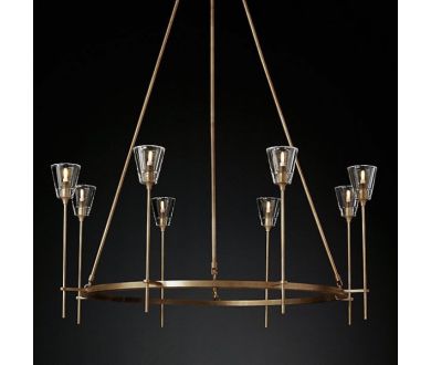 Подвесная люстра ImperiumLoft Torche De Verre 75676-22