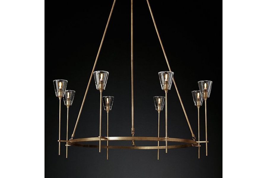 Подвесная люстра ImperiumLoft Torche De Verre 75676-22