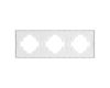 Рамка пластиковая на 3 поста Arlight FRM-TENDO-SFPL-3-WH 054653
