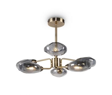 Купить Люстра на штанге Freya Ashy FR5327CL-06BZ Люстра на штанге Freya Ashy FR5327CL-06BZ