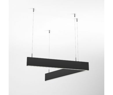 Подвесной светильник Arlight ALT-LINEAIR-ANGLE-60-FLAT-UPDOWN-DIM-700x605-55W Warm3000 035702