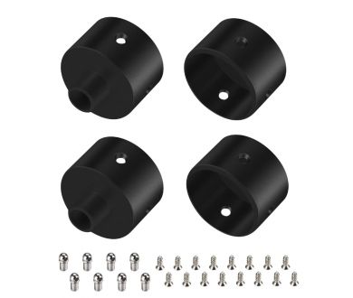 Заглушка Arlight WPH-FLEX-D22-360deg BLACK ALU с отверстием 049940