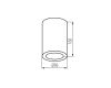 Накладной светильник Kanlux Aqilo 36643