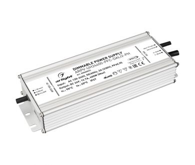 Блок питания Arlight ARPV-UH24400-PFC-DALI2-PH (24V, 16.7A, 400W, IP67) 025655(2)