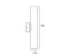 Настенный светильник Italline IT02-026 gold 3000K