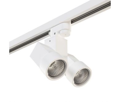 Трековый светильник Lightstar Track 1 white A1T051036 (592026+051036)