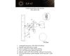 Настенный светильник Aployt Zofka APL.345.01.02