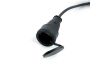 Удлинитель-шнур на рамке 1-местный c/з Stekker Professional 49046