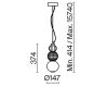 Подвесной светильник Maytoni Collar P069PL-L16G3K