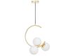 Подвесная люстра Lumina Deco Bonio LDP 7031-3 F.GD