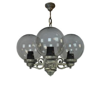 Уличный подвесной светильник Fumagalli Sichem/Bisso/G250 3L G25.120.S30.BZE27