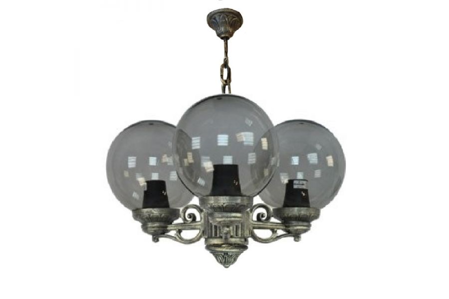 Уличный подвесной светильник Fumagalli Sichem/Bisso/G250 3L G25.120.S30.BZE27
