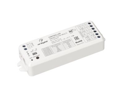 Контроллер Arlight Smart-Tuya-Multi (12-24V, 5x3A, RGB-Mix, 2.4G) 031679
