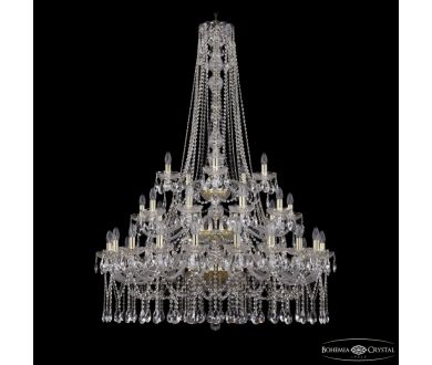 Подвесная люстра Bohemia Ivele Crystal 1413/20+10+5/400/h-158/3d G