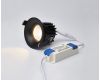 Встраиваемый светильник Italline IT06-6023 black 4000K
