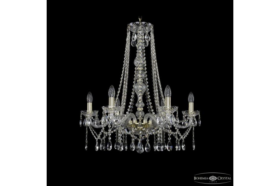 Подвесная люстра Bohemia Ivele Crystal 1413/6/220/h-73 G
