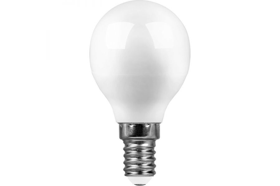 Лампа светодиодная Saffit SBG4513 шар E14 13W 4000K 55158