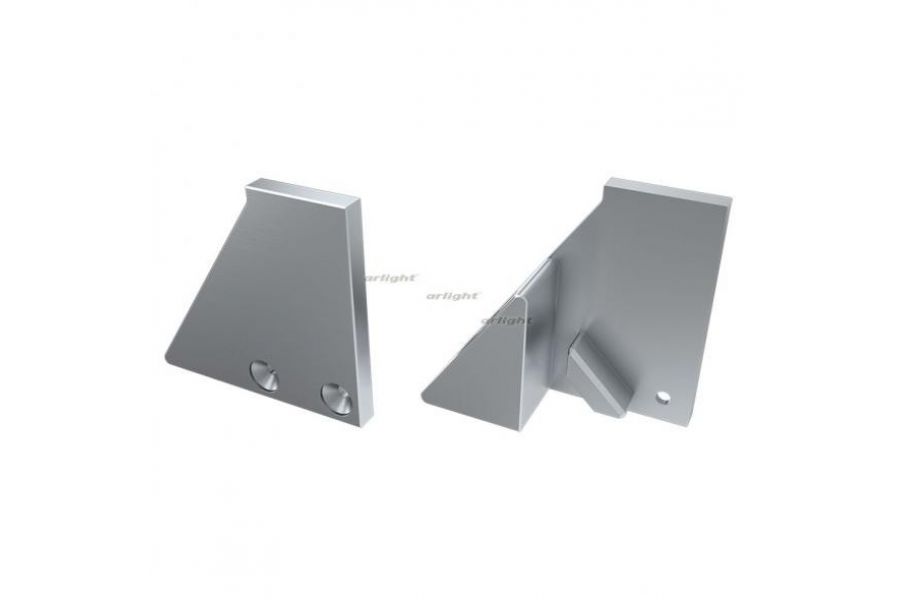 Заглушка Arlight 026737 для ALM-GLASS-10 с опорой левая глухая