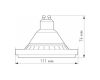 Светодиодная лампа Arlight AR111-UNIT-GU10-15W-DIM Day4000 (WH, 24 deg, 230V) 025628