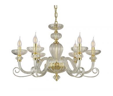 Подвесная люстра Newport 8626/C mat.soft gold clear М0071526