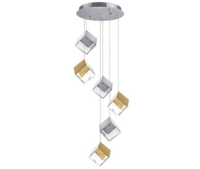 Купить Каскадная люстра Lightstar Qubica 805569 Каскадная люстра Lightstar Qubica 805569