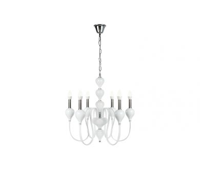 Подвесная люстра iLamp Lady 88003-6 WH
