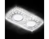 Встраиваемый светодиодный светильник Ambrella Light Led S234/2 W/CH/WH