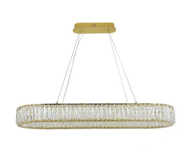 Подвесная люстра Newport 8240/90 oval gold М0067858