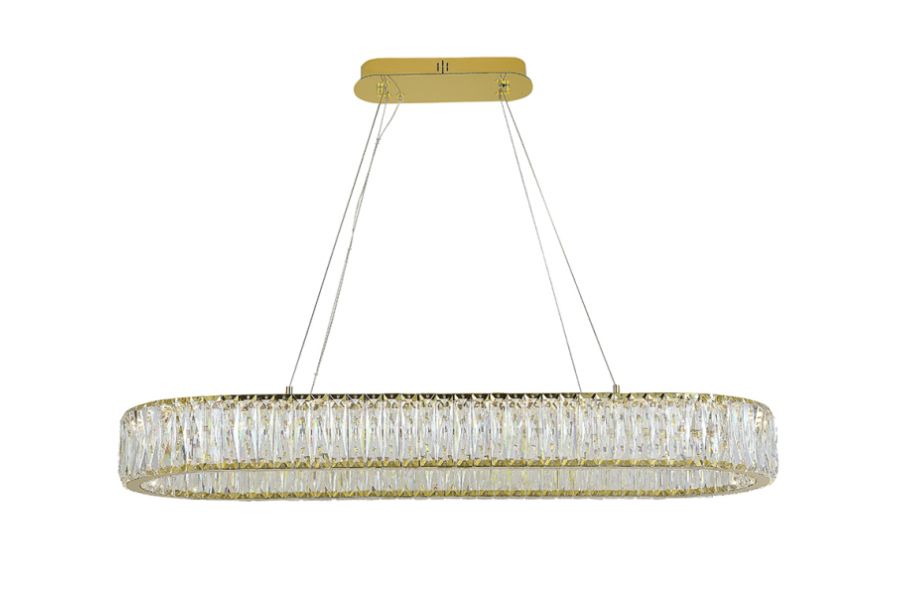 Подвесная люстра Newport 8240/90 oval gold М0067858