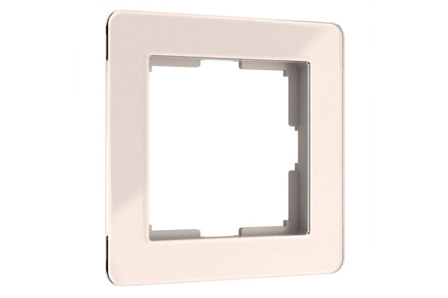 Рамка на 1 пост Werkel Acrylic айвори 4690389186271 W0012743