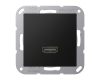 Розетка HDMI Jung MAA1112SWM