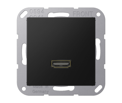 Розетка HDMI Jung MAA1112SWM