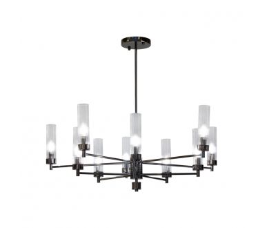 Люстра на штанге AM Group INDIGO SP10 PEARL BLACK