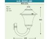 Уличный настенный светильник Fumagalli Remo R50.251.000.AXH27