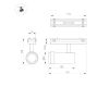 Трековый магнитный светильник Arlight MAG-VIBE-SPOT-ZOOM-R47-10W Day4000 (BK, 20-55 deg, 48V) 044482