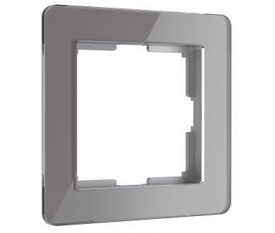 Рамка на 1 пост Werkel Acrylic графит 4690389184833 W0012704
