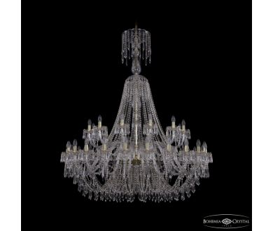 Подвесная люстра Bohemia Ivele Crystal 1403/24+12/530/XL-160 G