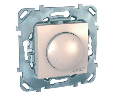 Диммер поворотный Schneider Electric Unica для ламп накаливания и галогенных 40-1000W MGU5.512.25ZD