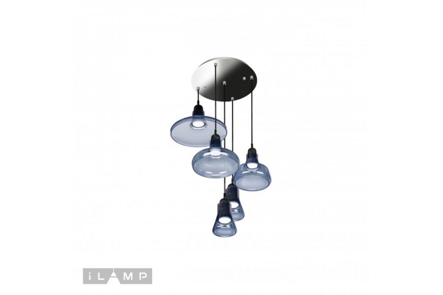 Подвесной светильник iLamp Puro AP9006-5 BL