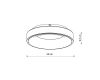 Потолочный cветильник Nowodvorski Nikki Round Led White 11210
