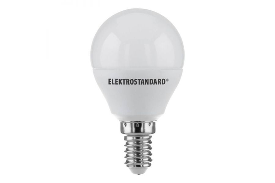 Лампа светодиодная Elektrostandard E14 7W 6500K шар матовый 4690389041556