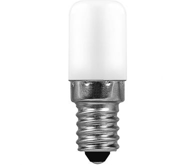 Лампа светодиодная Feron E14 2W 4000K Цилиндр Матовая LB-10 25897